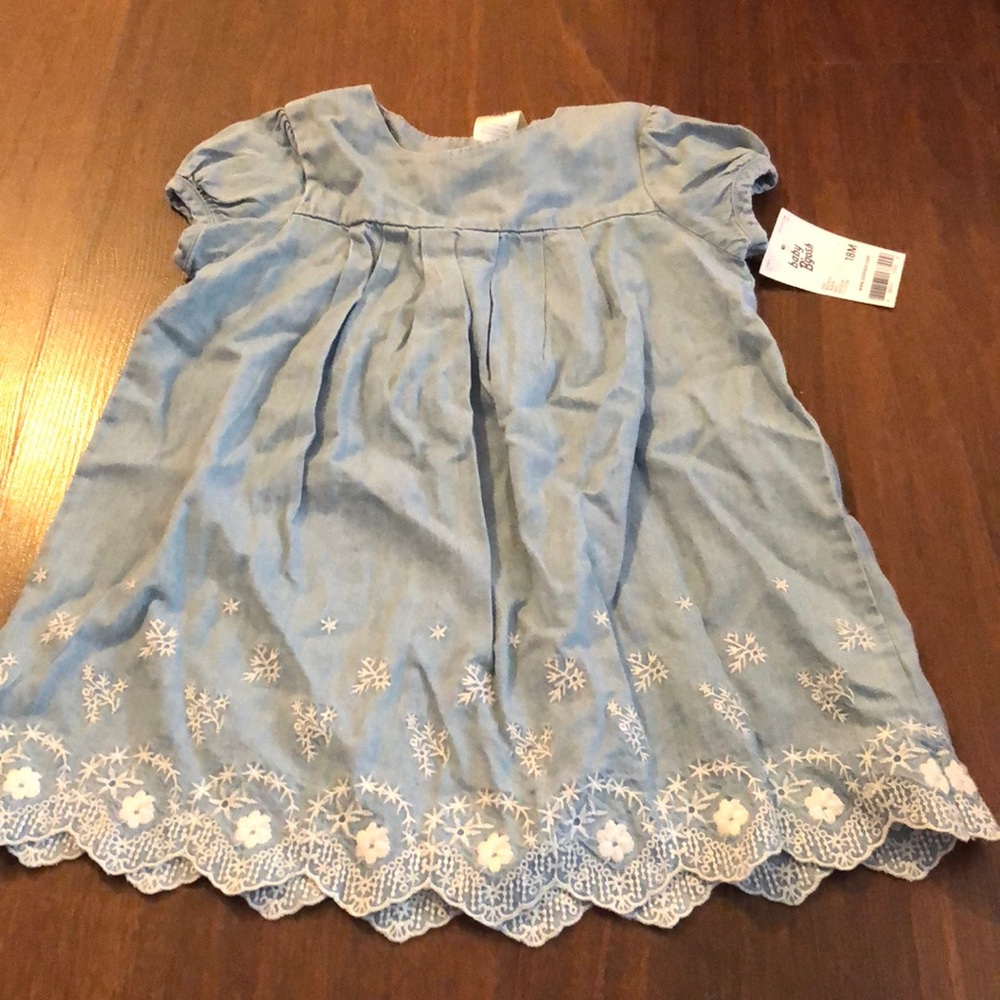 Light denim brand new dress